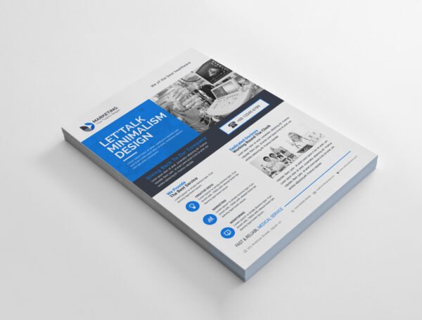 170 GSM Glossy Economy Flyer (Size: A4) - Image 4