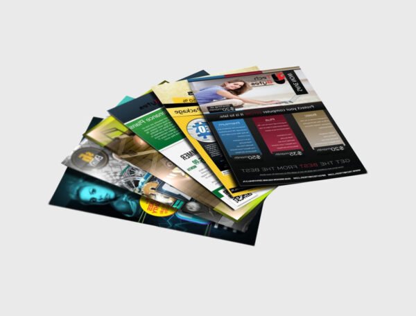 170 GSM Glossy Economy Flyer (Size: A5) - Image 2