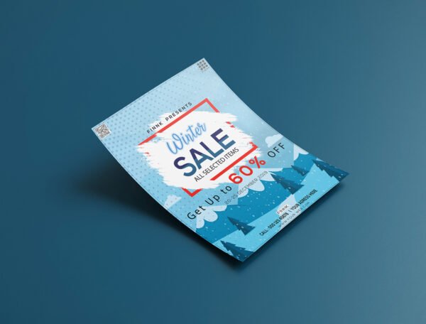 170 GSM Glossy Economy Flyer (Size: A5)