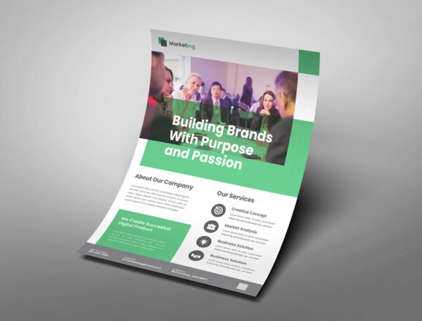 170 GSM Glossy Paper Flyer (Size: A4) - Image 2