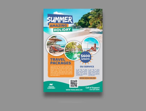 200 GSM Glossy Paper Flyer (Size: A4) - Image 3