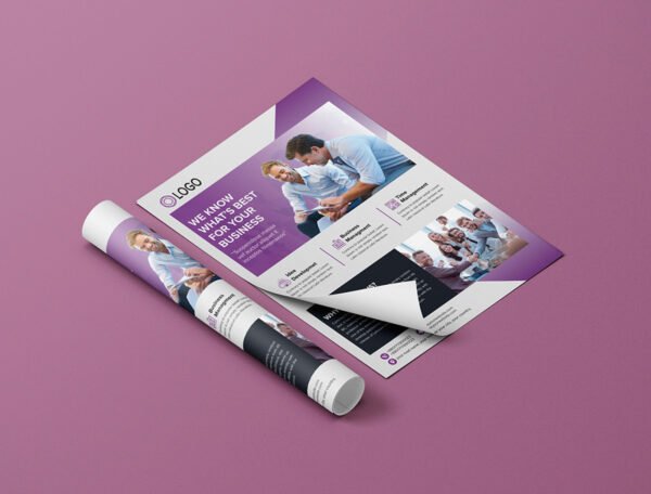 200 GSM Glossy Paper Flyer (Size: A5) - Image 2