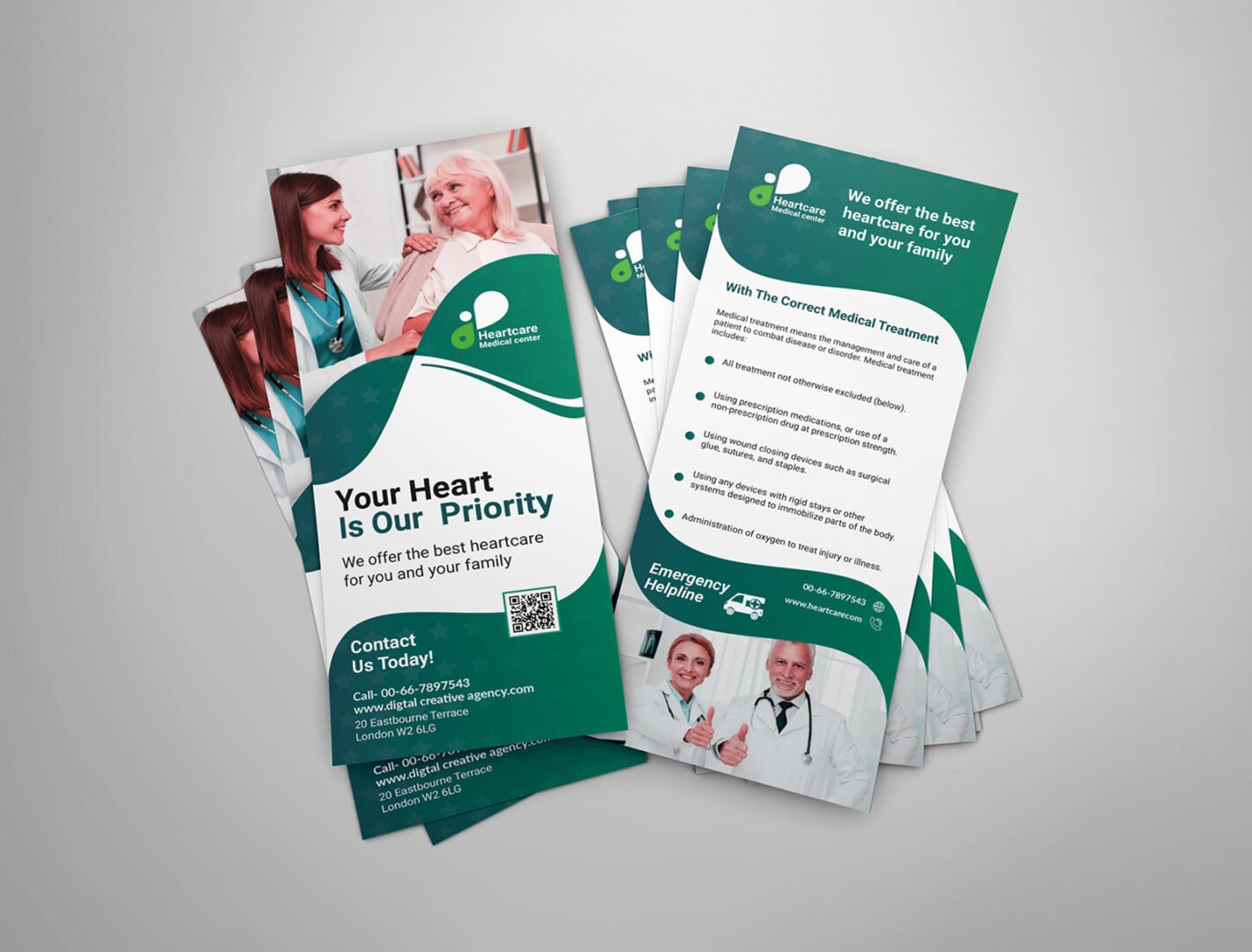 200 GSM Glossy Paper Flyer (Size: DL)