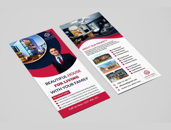 200 GSM Glossy Paper Flyer (Size: DL) - Image 3