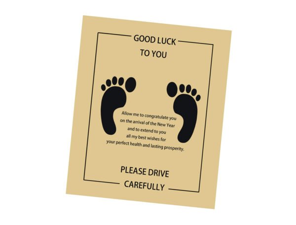 80 GSM Woodfree Paper Car Mat 2 Color Size 34x48 cm - Image 4