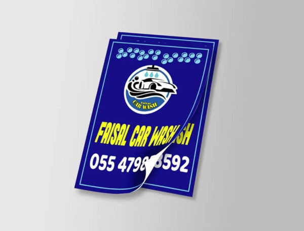 80 GSM Woodfree Paper Car Mat 2 Color Size 42x60 cm - Image 4