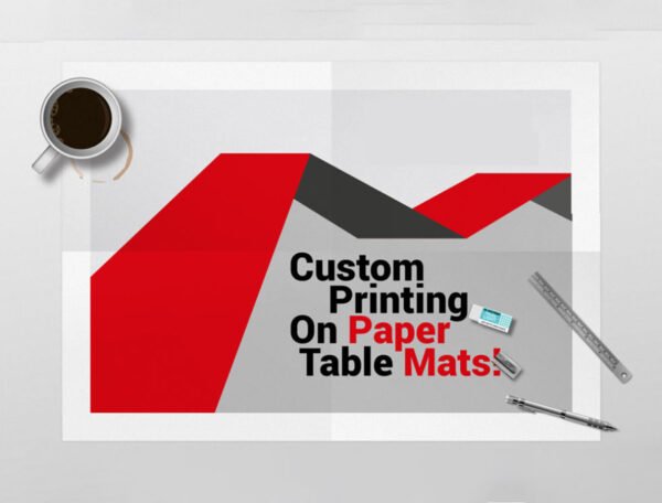 80 GSM Woodfree Paper Table Mat  (Size: 30x42 cm) 2 Color - Image 4