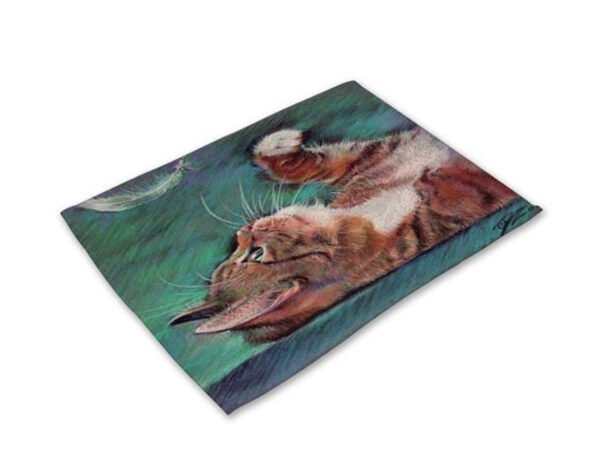 80 GSM Woodfree Paper Table Mat  (Size: 30x42 cm) 2 Color - Image 3