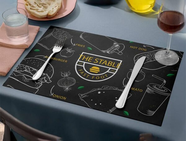80 GSM Woodfree Paper Table Mat  (Size: 34x48cm) - Image 2