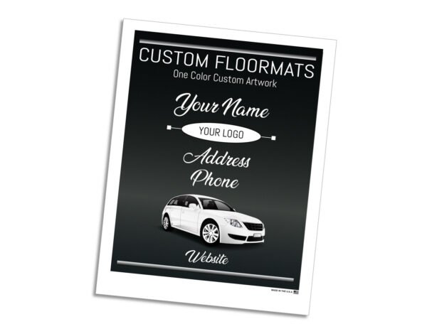 90 GSM Glossy Paper Car Mat 2 Color Size 30x42 cm - Image 3
