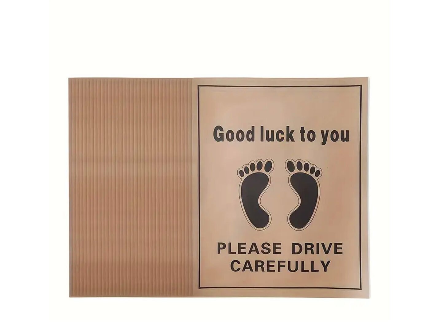 90 GSM Glossy Paper Car Mat 4 Color Size 34x48 cm