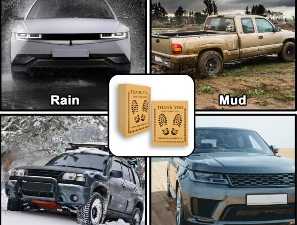 90 GSM Glossy Paper Car Mat 4 Color Size 48x68 cm - Image 3