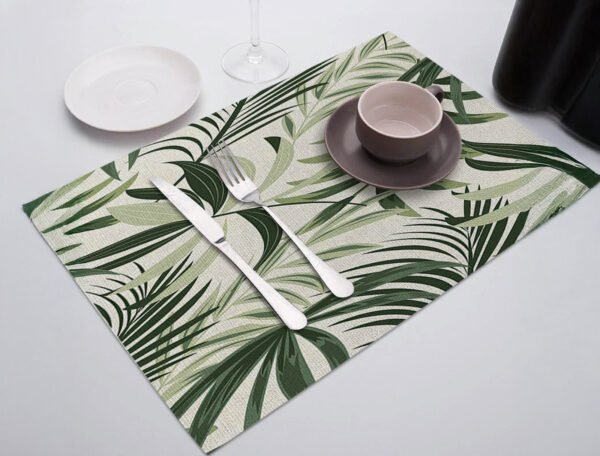 90 GSM Glossy Paper Table Mat  (Size: 30x42 cm) 2 Color - Image 3