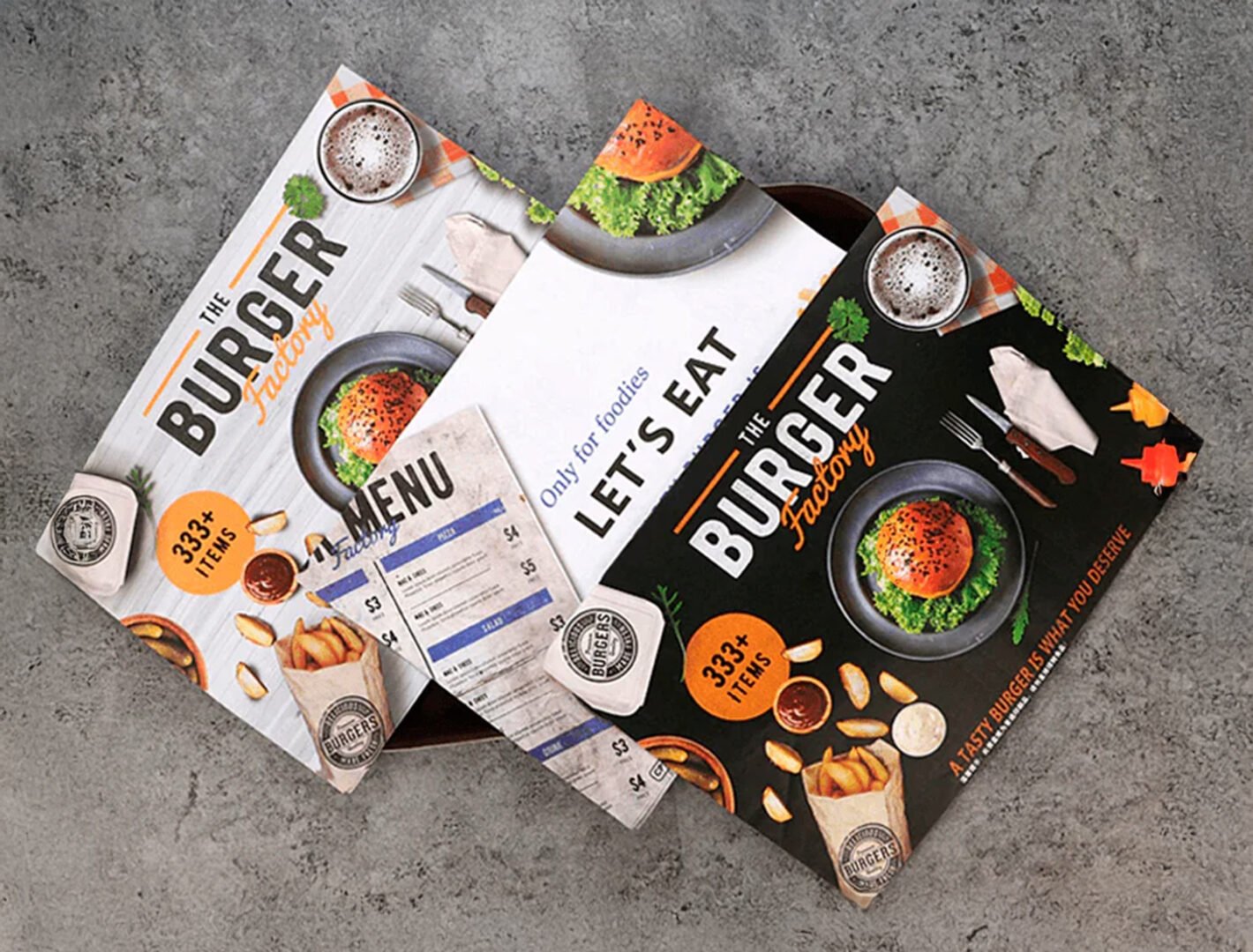 90 GSM Glossy Paper Table Mat  (Size: 30x42 cm)