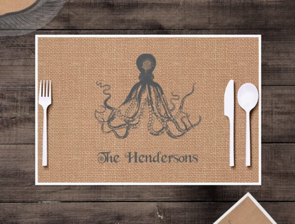 90 GSM Glossy Paper Table Mat  (Size: 34x48cm) 2 Color - Image 2