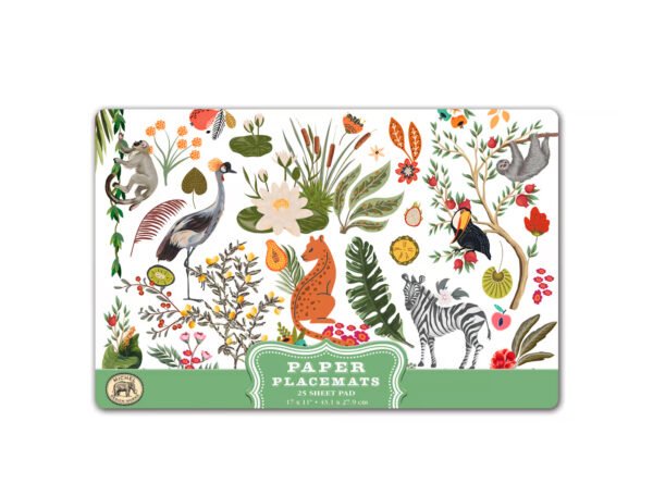90 GSM Glossy Paper Table Mat  (Size: 34x48cm) 2 Color - Image 3