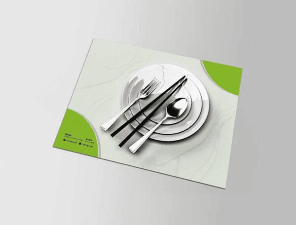 90 GSM Glossy Paper Table Mat  (Size: 34x48cm) - Image 4
