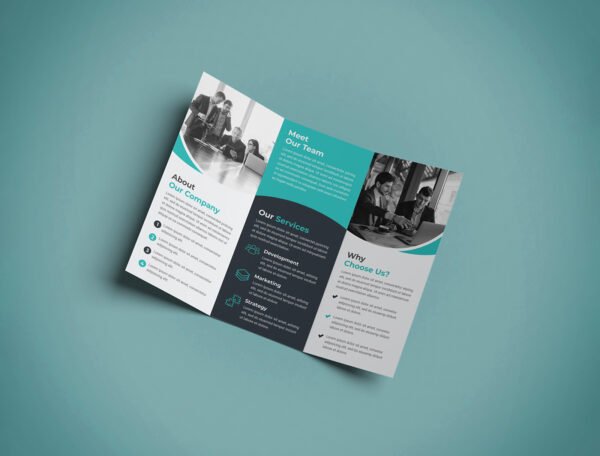 135 GSM Glossy Paper Brochure (Size: A4 Tryfold)