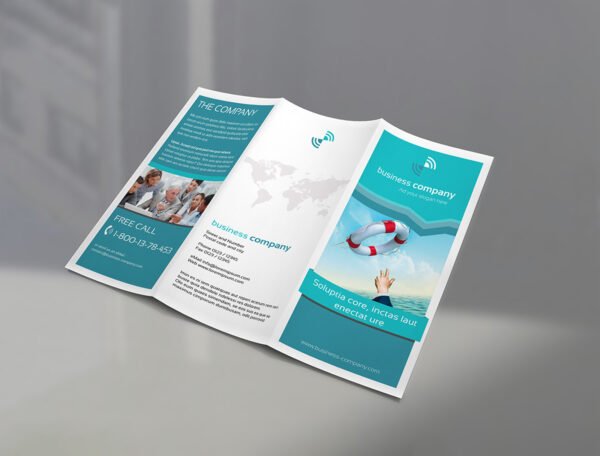 135 GSM Glossy Paper Brochure (Size: A4 Tryfold) - Image 4