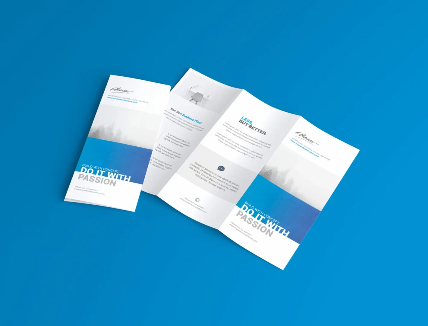 170 GSM Glossy Paper Brochure (Size: A4 Tryfold)