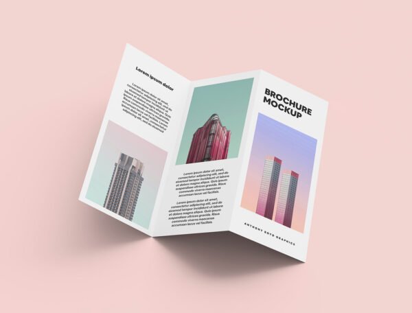 170 GSM Glossy Paper Brochure (Size: B4 Tryfold) - Image 4