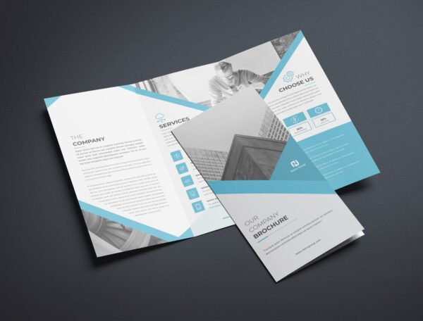 170 GSM Glossy Paper Brochure (Size: B4 Tryfold) - Image 3