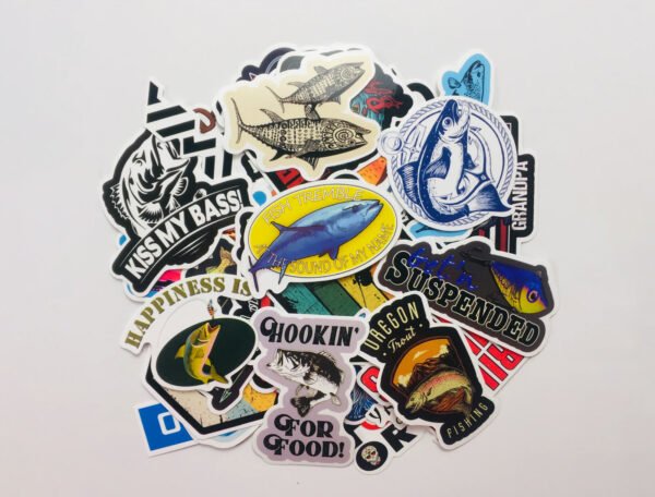 Custom Die Cut Sticker Glossy Lamination 80gsm Under 9x5.5 cm - Image 4