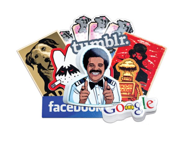 Custom Die Cut Sticker Glossy Lamination Under 9x5.5 cm - Image 2