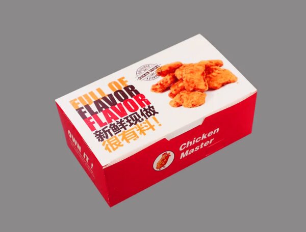 Fried Chicken Box (Takeaway) Type1 Size 22.7x69 cm - Image 4