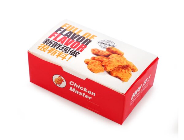 Fried Chicken Box (Takeaway) Type1 Size 22.7x69 cm - Image 2