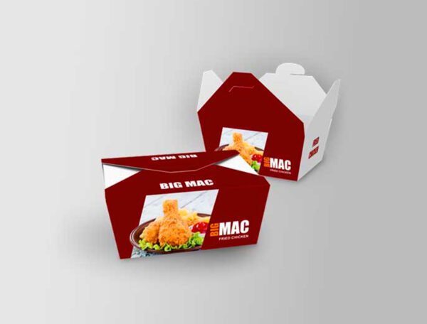 Fried Chicken Box (Takeaway) Type2 Size 37.5x37.8 cm - Image 3