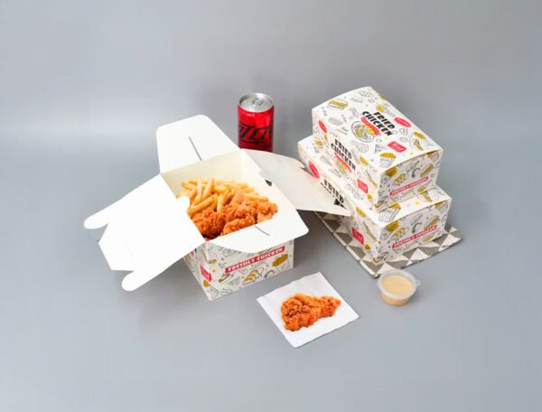 Fried Chicken Box (Takeaway) Type2 Size 37.5x37.8 cm - Image 2