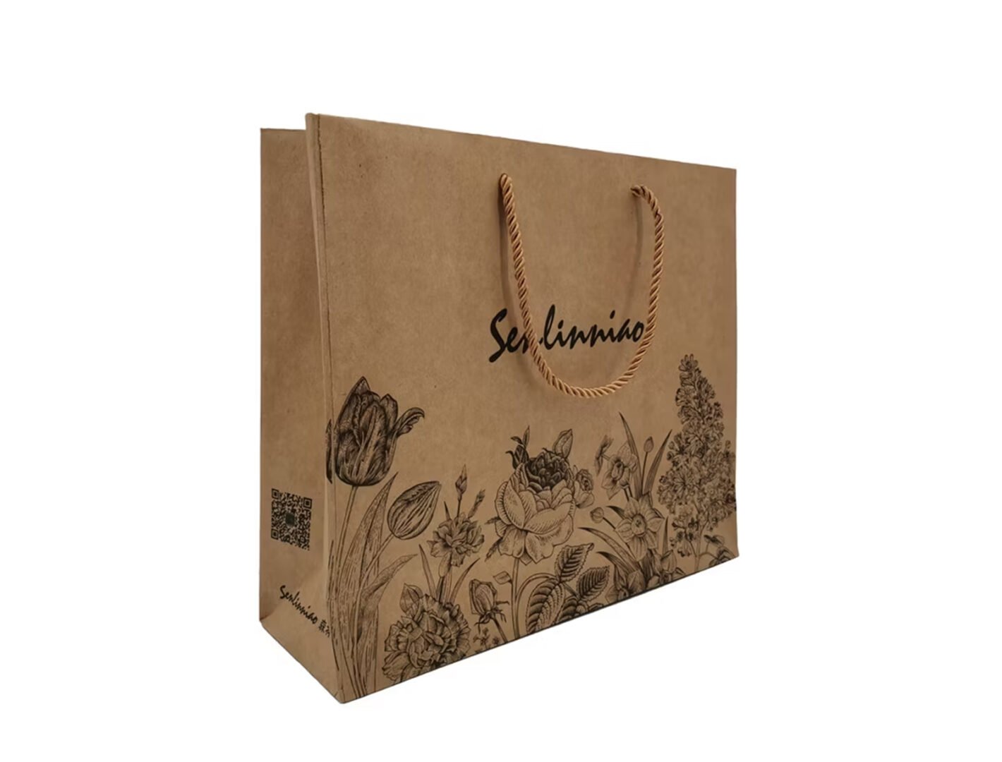 Kraft Paper Bag (Brown) Open 75x41x10 cm