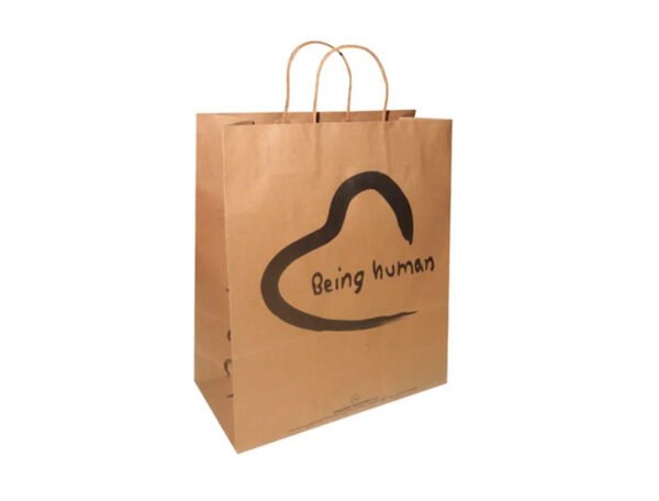 Kraft Paper Bag (Brown) Open 75x41x12 cm - Image 3