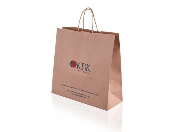 Kraft Paper Bag (Brown) Open 89x41 cm - Image 3