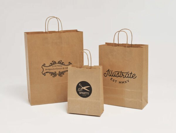 Kraft Paper Bag (Brown) Open 97x51 cm - Image 2