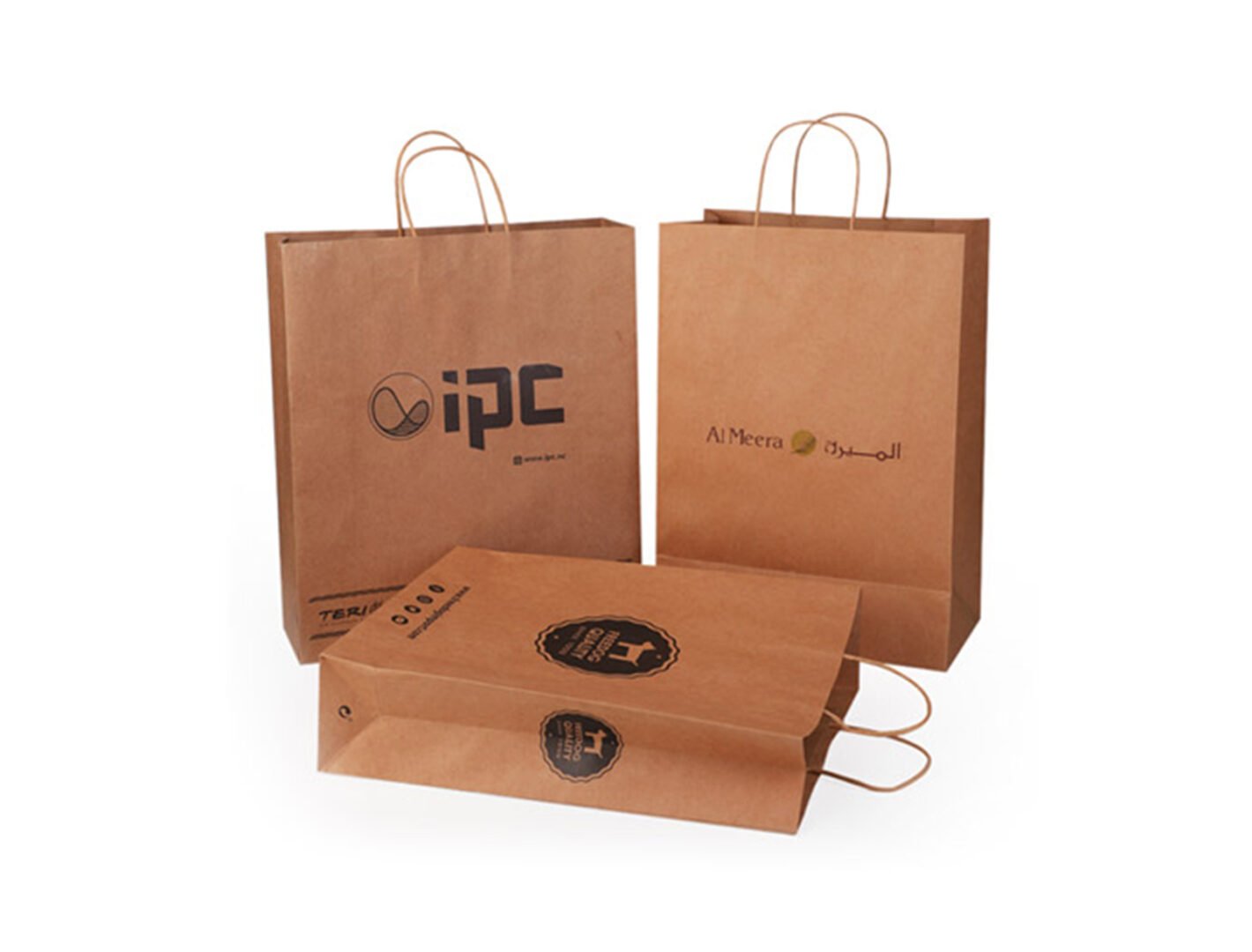 Kraft Paper Bag (Brown Recycled) Open 67x34 cm