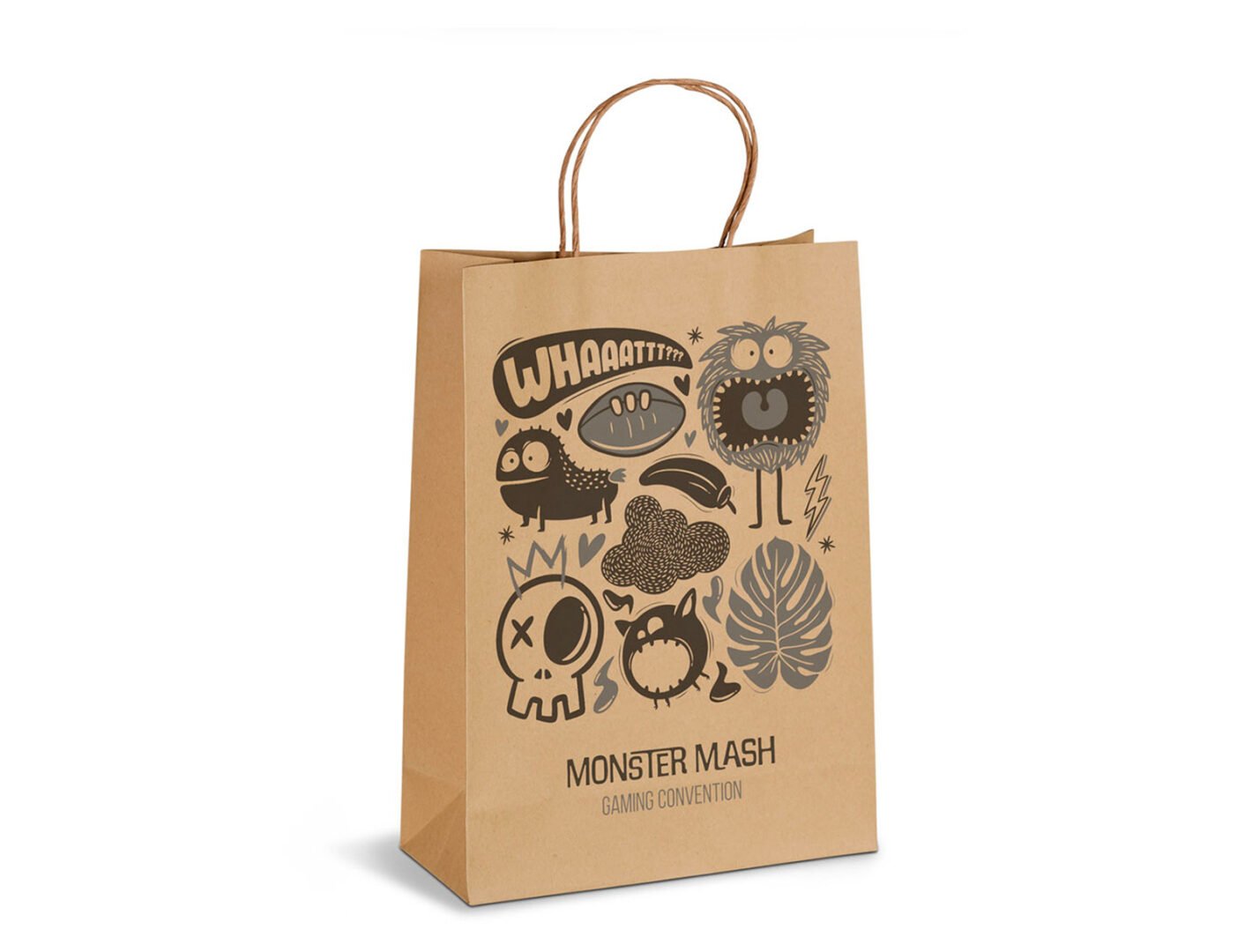 Kraft Paper Bag (Brown Recycled) Open 75x41x10 cm