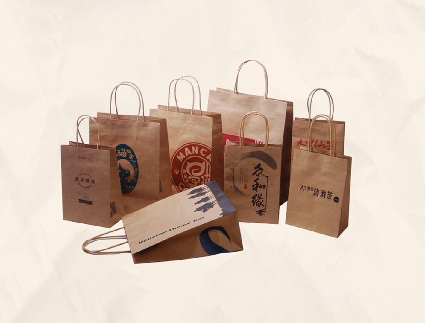 Kraft Paper Bag (Brown Recycled) Open 97x51 cm