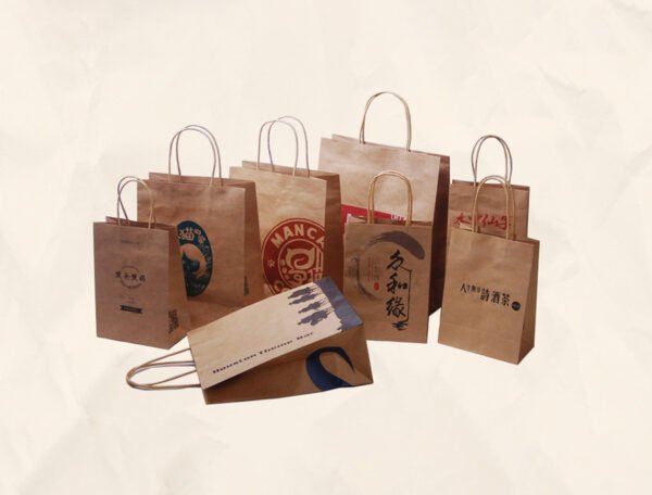 Kraft Paper Bag (Brown Recycled) Open 97x51 cm