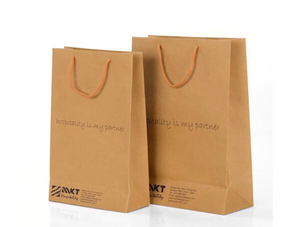 Kraft Paper Bag Top Fold (Brown) Open 102x50 cm - Image 3