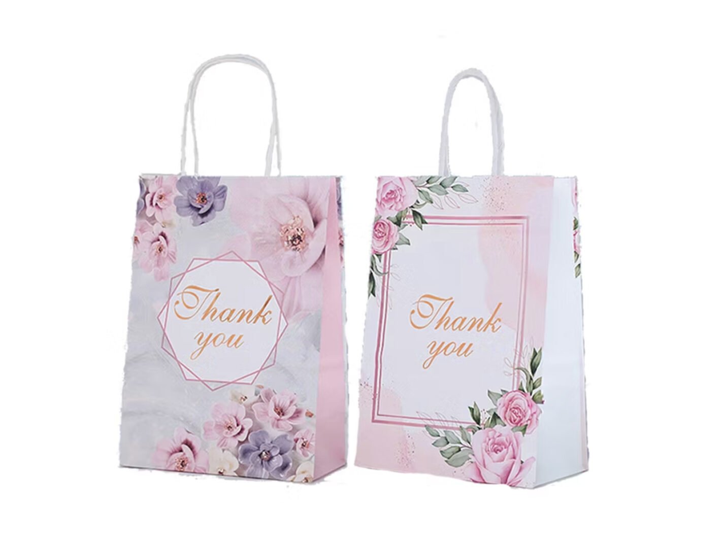 Kraft Paper Bag Top Fold (White) Open size 75x41x12 cm