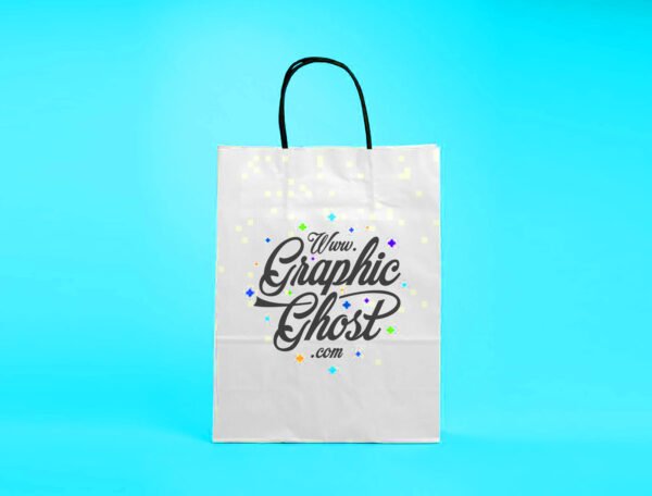 Kraft Paper Bag (White) Open Size 97x51 cm - Image 3