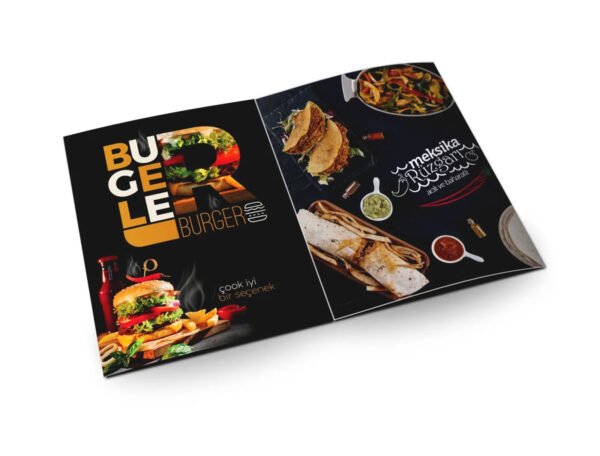 Menu (Glossy Lamination 350gsm) Size A3 to A4 - Image 4