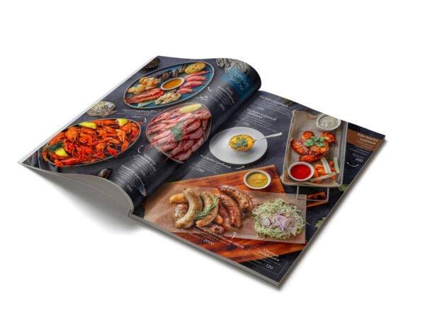 Menu ( Glossy Lamination 350gsm) Size A4 to A5 - Image 3