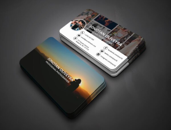 Metallic Hybrid Card (Rounded Corner) Size: 9x5.5cm - Image 4