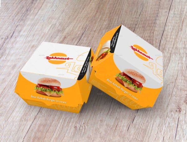 Simple Burger Box Size 53.4x22.8 cm - Image 4