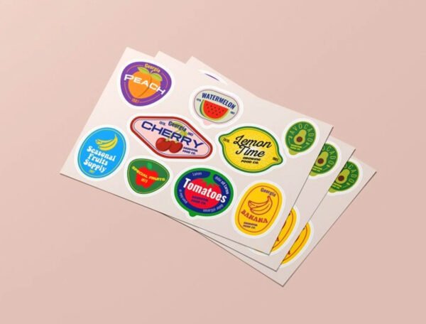 Sticker Without Lamination Size 8x12 cm - Image 2